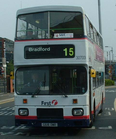 First West Yorkshire Leyland Olympian Alexander 30703